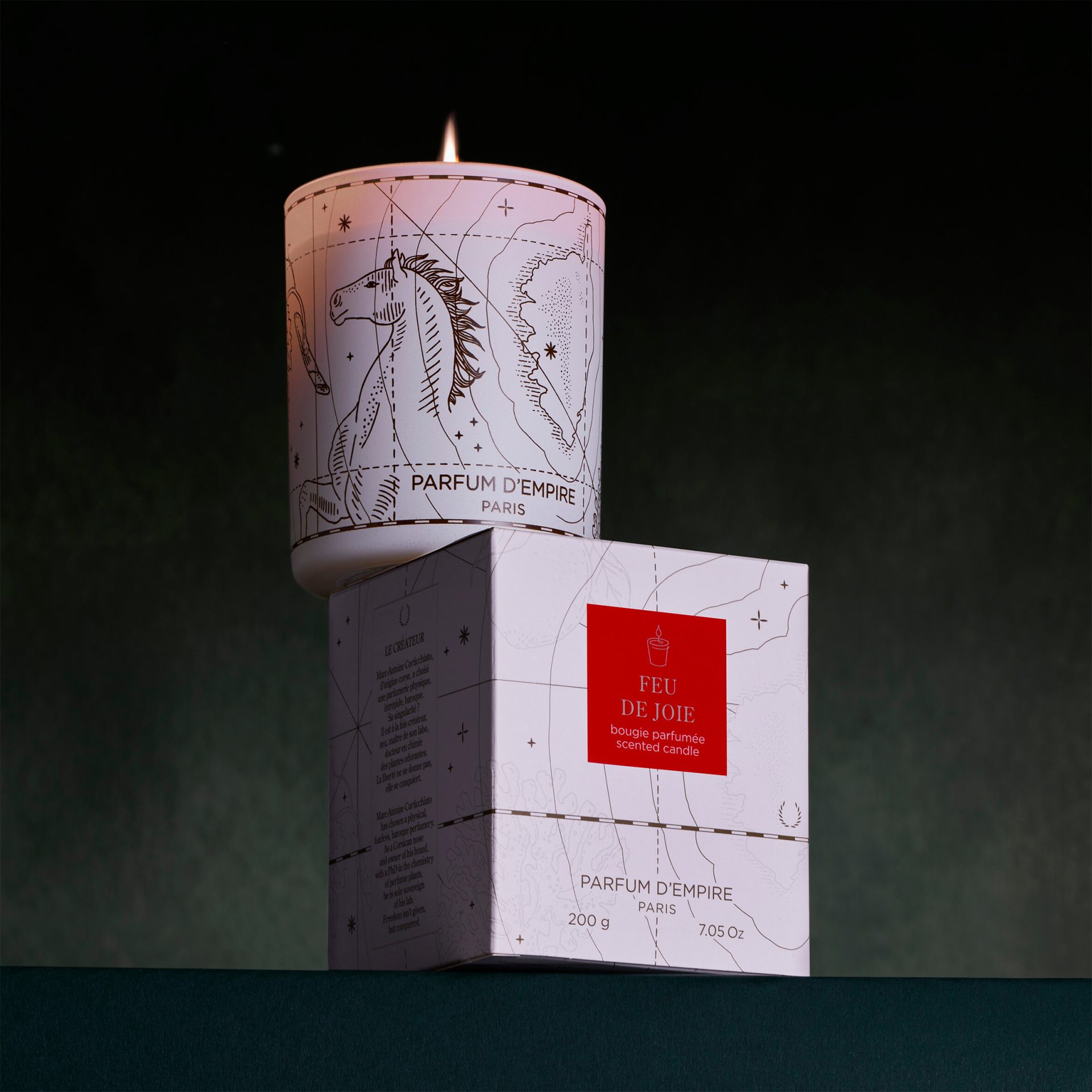 BOUGIE feu de joie - parfum d'empire