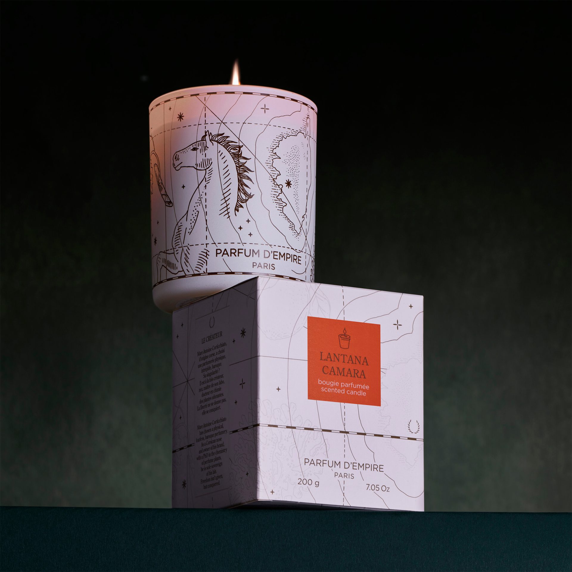 BOUGIE lantana - parfum d'empire