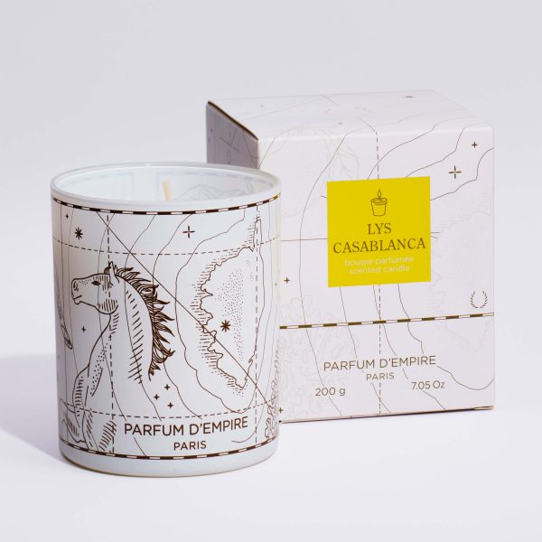 BOUGIE Lys Casablanca - parfum d'empire